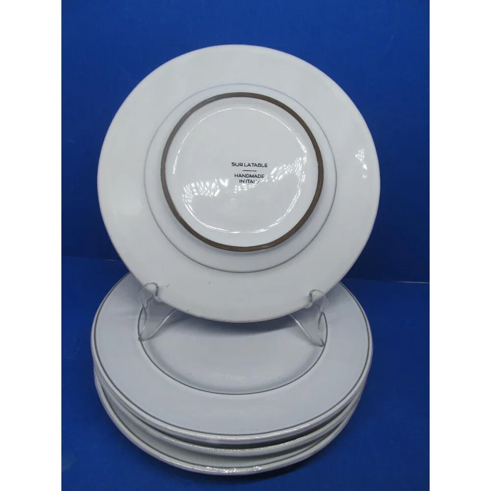 Sur La Table Set Of 4 White 8 5/8